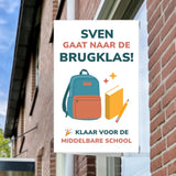 Brugklas Rugzak – Gepersonaliseerd Raambord