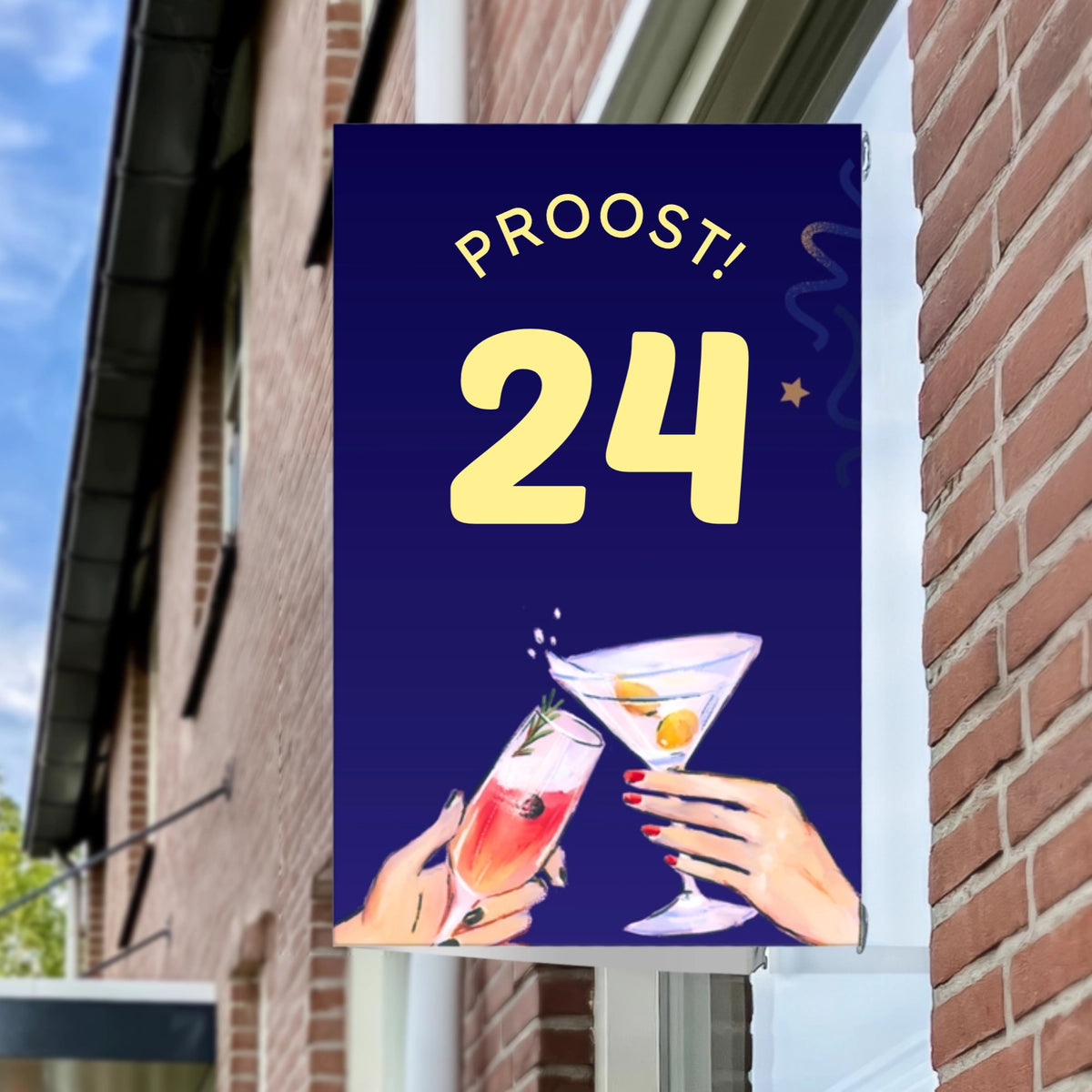 Raambord Verjaardag Proost!