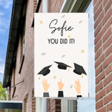 Geslaagd You Did It! – Gepersonaliseerd Raambord