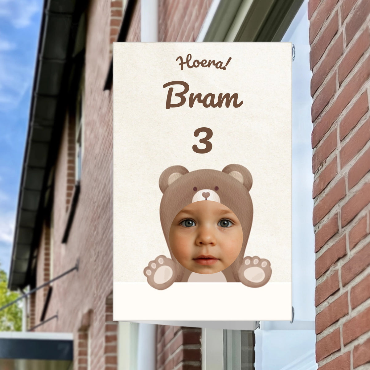 Raambord Verjaardag Beer