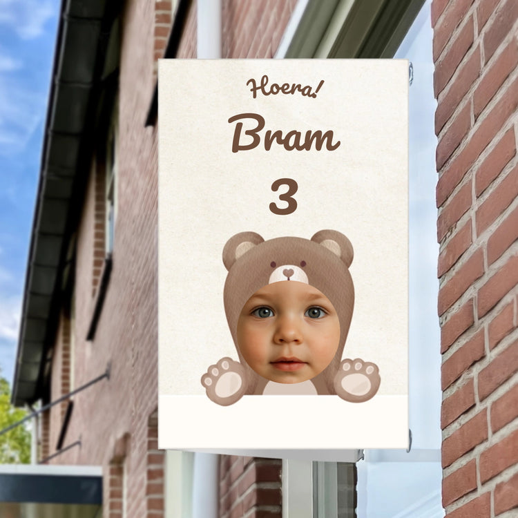 Raambord Verjaardag Beer