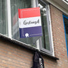 Raambord Geslaagd Nederlandse vlag-zuignappen-tape-Raambordje-Raambord.nl