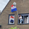 Raambord Geslaagd Nederlandse vlag-zuignappen-tape-Raambordje-Raambord.nl