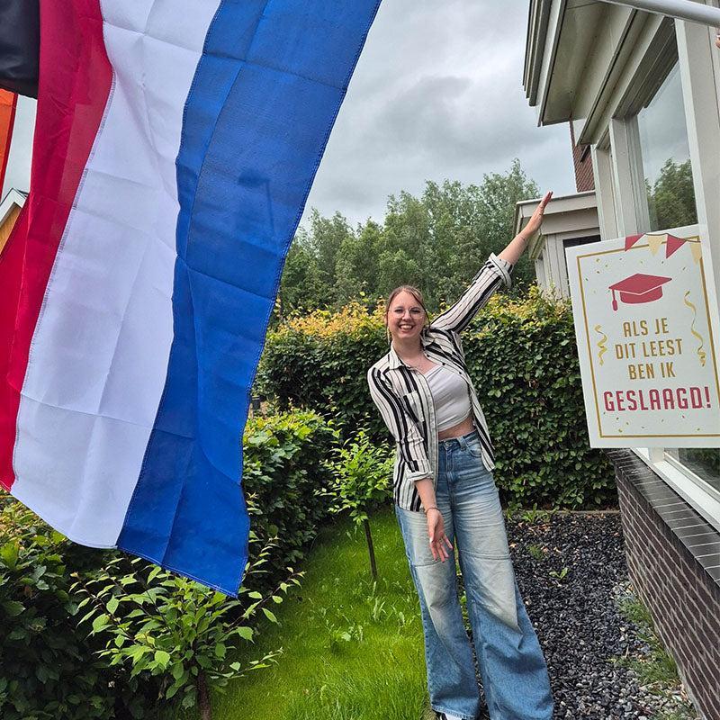 Raambord Als je dit leest ben ik geslaagd