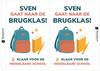 Raambord Brugklas Rugzak – Gepersonaliseerd Raambord-zuignappen-tape-Raambordje-Raambord.nl