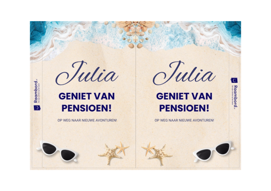 Raambord Pensioen Strand