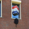 Raambord Geslaagd Nederlandse vlag-zuignappen-tape-Raambordje-Raambord.nl