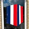 Raambord Franse vlag (Frankrijk)-zuignappen-tape-Raambordje-Raambord.nl