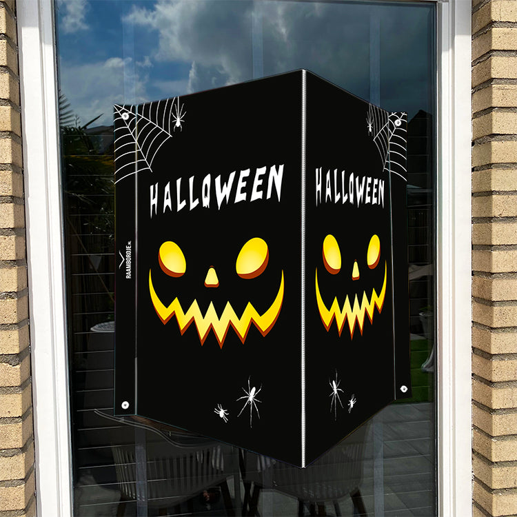 Raambord Halloween - Zwart