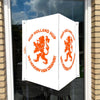 Raambord Hup Holland Hup - Wit-zuignappen-tape-Raambordje-Raambord.nl