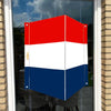 Raambord Nederlandse vlag (Nederland)-zuignappen-tape-Raambordje-Raambord.nl