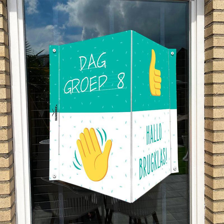 Raambord Dag Groep 8 - Hallo Brugklas