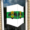 Raambord Groningse vlag (Groningen)-zuignappen-tape-Raambordje-Raambord.nl