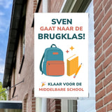 Brugklas Rugzak – Gepersonaliseerd Raambord