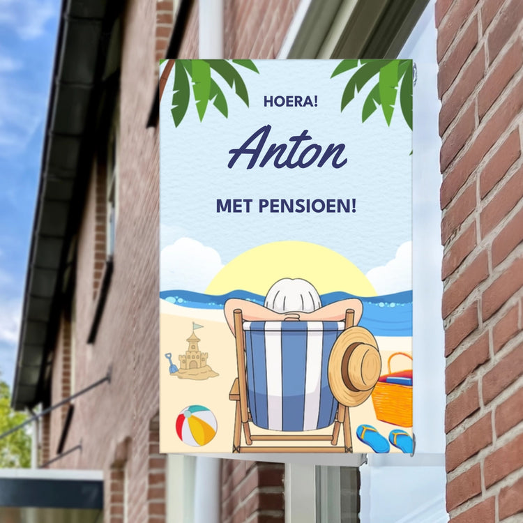 Raambord Pensioen Strandstoel