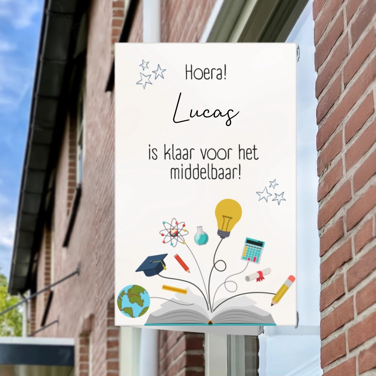 Raambord Brugklas Jongen