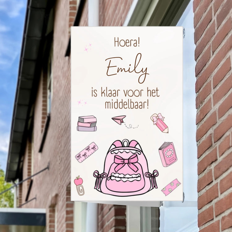 Raambord Brugklas Meisje