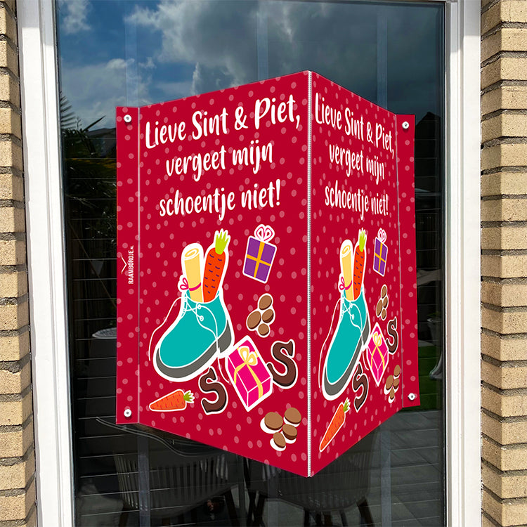 Raambord Vergeet mijn schoentje niet