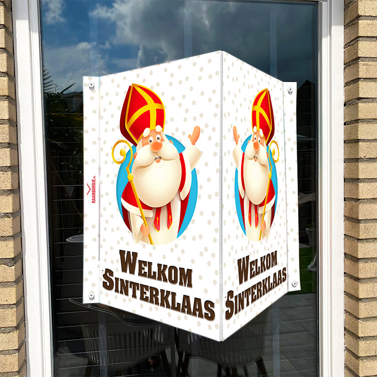 Raambord Welkom Sinterklaas