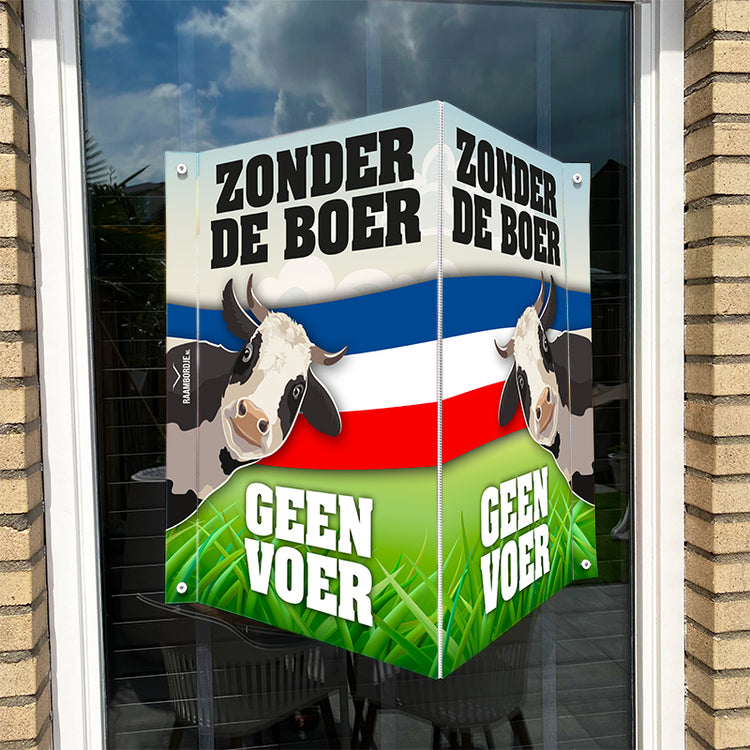 Raambord Zonder boer geen voer